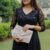 Pastel Garden Handcrafted Floral Embroidered Clutch