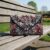 Multiflower CLutch Midnight Bloom Handcrafted Floral Beaded Clutch