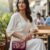 Wine Fern Handcrafted Embroidered Sling Clutch