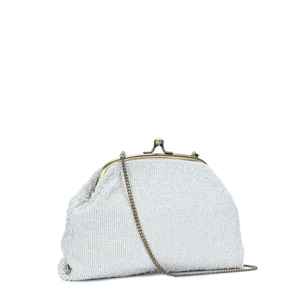 AIN-186White_Winners_2 Ivory Blossom Beaded Clutch