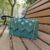Emerald Zigzag Beaded Clutch