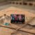 U Floral Embroidered Clutch Bag