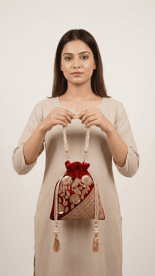 pomelli_photoshoot_image_9_16_0417 (10) Royal Velvet Embroidered Potli Bag