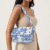 Blue Bloom Shoulder Bag