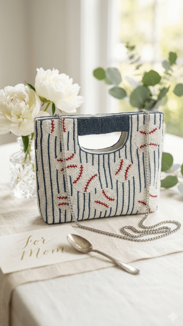 pomelli_photoshoot_image_9_16_0430 (3) Vintage Baseball Beaded Mini Clutch Bag