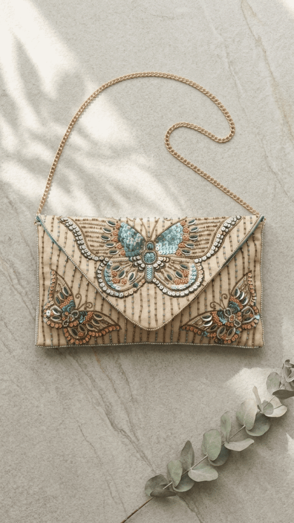 pomelli_photoshoot_image_9_16_0507 (4) Butterfly Grace Embellished Clutch