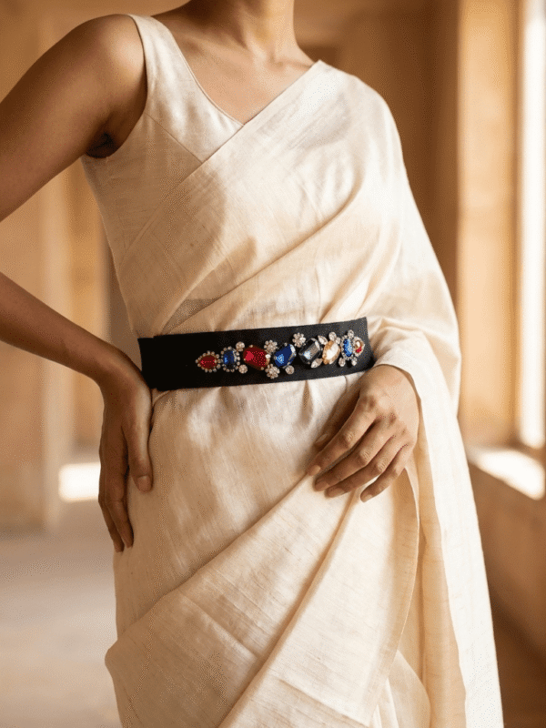 pomelli_photoshoot_image_9_16_0518 (6) Multicolor Crystal Embellished Elastic Waist Belt