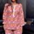 2jj Sunset Ikat Lounge Co-ord Set