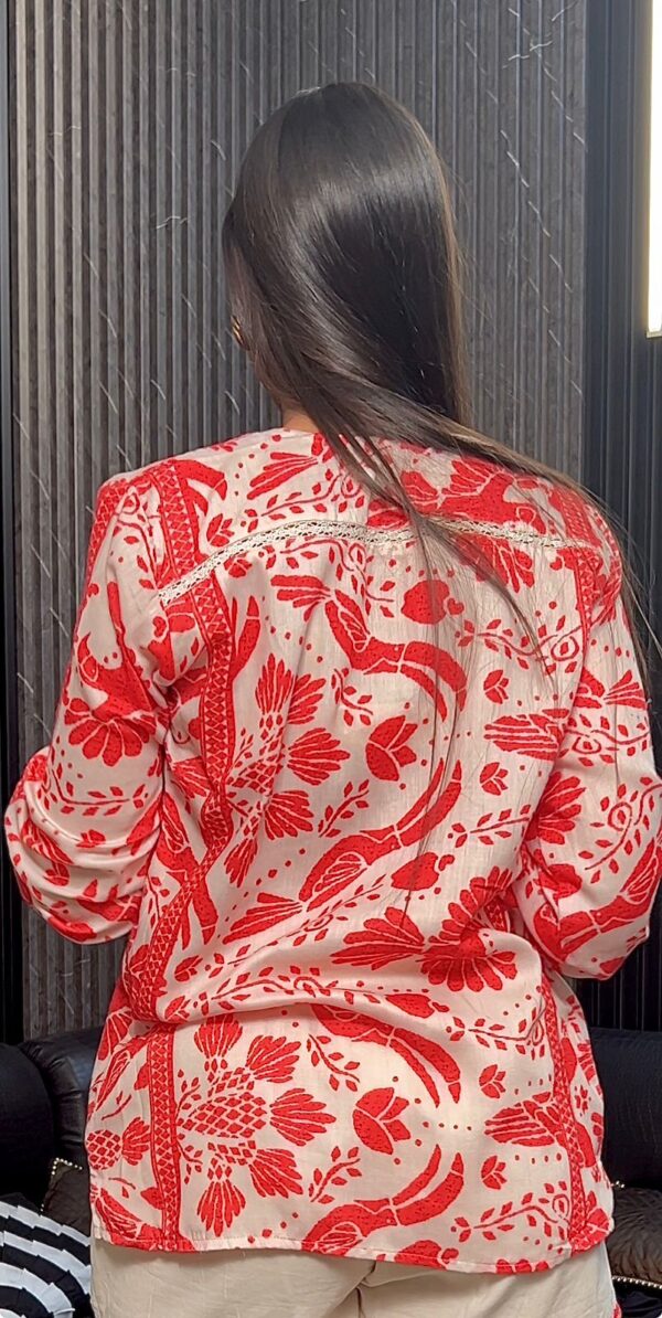 Untitled Scarlet Bloom Co-ord Set