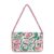 Elegant Hand-Beaded Floral Shoulder Bag