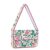Elegant Hand-Beaded Floral Shoulder Bag