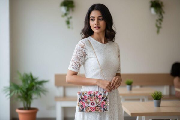 Blossom Royale Clutch Bag