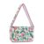 Elegant Hand-Beaded Floral Shoulder Bag