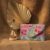 hjmy Blush Bloom Beaded Envelope Clutch