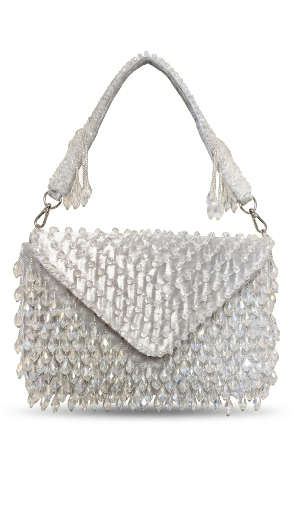 pomelli_photoshoot_image_9_16_0623 (25) Pearl Cascade Crystal Clutch