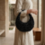 pomelli_photoshoot_image_9_16_0623 (50) Midnight Noir Crescent Clutch