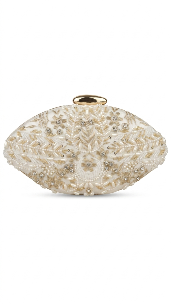 pomelli_photoshoot_image_9_16_0624 (18) Ivory Bloom Luxe Clutch