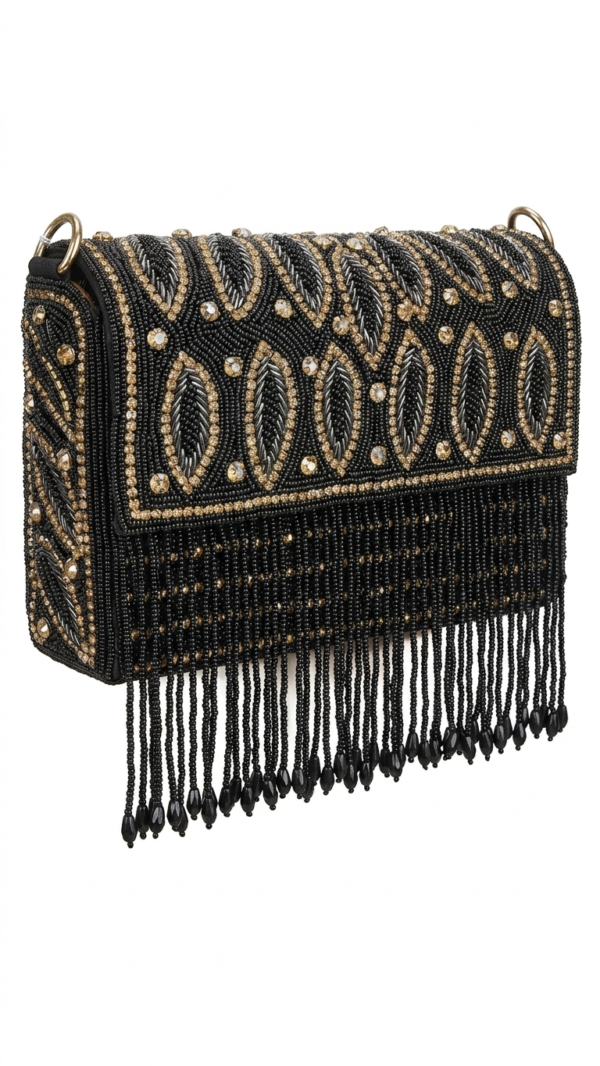 pomelli_photoshoot_image_9_16_0624 (22) Midnight Glam Fringe Clutch