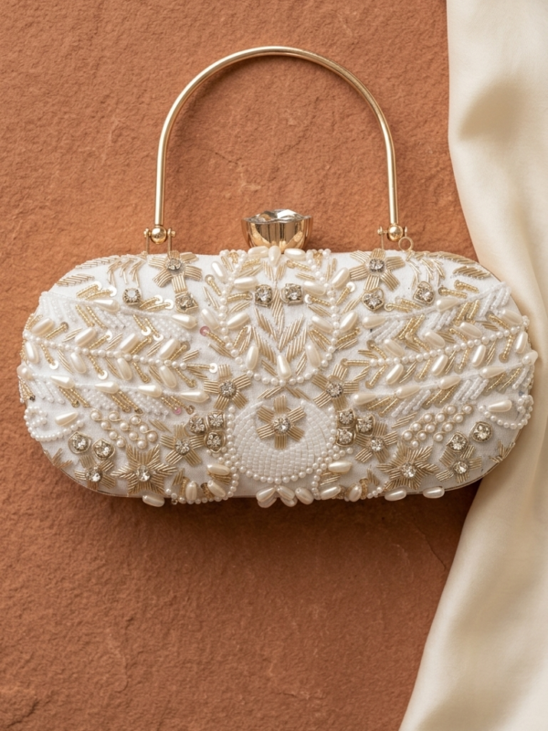 pomelli_photoshoot_image_9_16_0624 (4) Pearl Royale Embellished Clutch