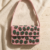 Avocado Pop Beaded Shoulder Bag