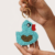 pomelli_photoshoot_image_9_16_0630 (13) Aqua Duck Beaded Keychain