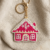 pomelli_photoshoot_image_9_16_0630 (27) Pink Beaded House Charm Keychain