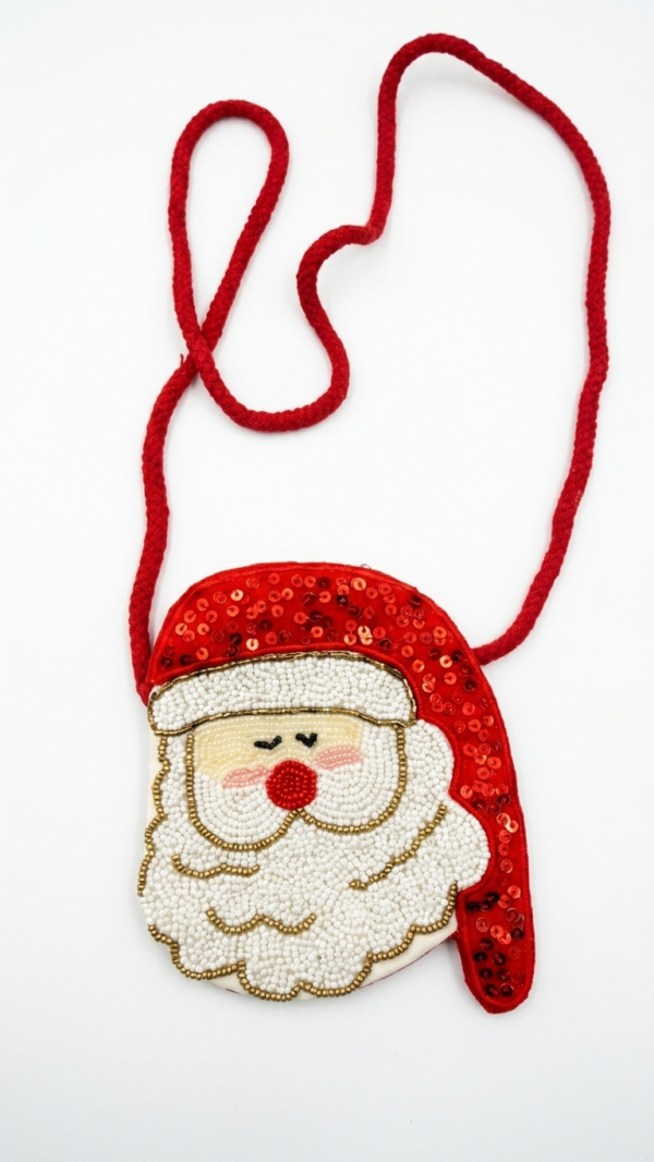 pomelli_photoshoot_image_9_16_0701 (2) Santa Sparkle Zipper Pouch