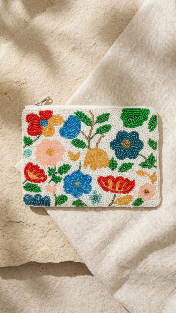 pomelli_photoshoot_image_9_16_0701 (3) Bloom Garden Beaded Pouch