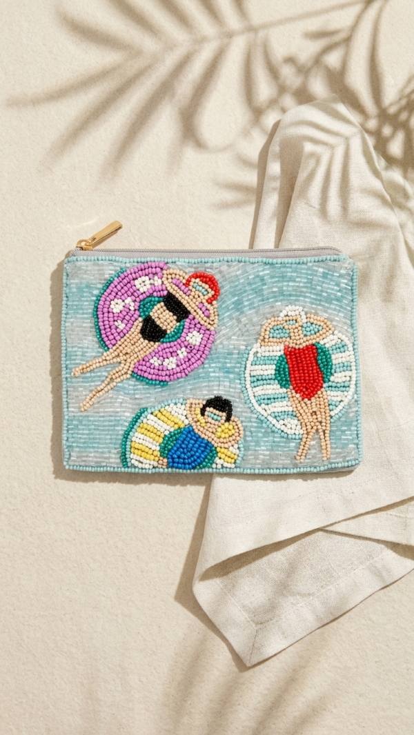 pomelli_photoshoot_image_9_16_0701 (9) Summer Pool Party Beaded Pouch