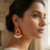 pomelli_photoshoot_image_9_16_0703 (15) Ruby Pearl Teardrop Statement Earrings
