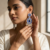 Royal Sapphire Pearl Drop Earrings