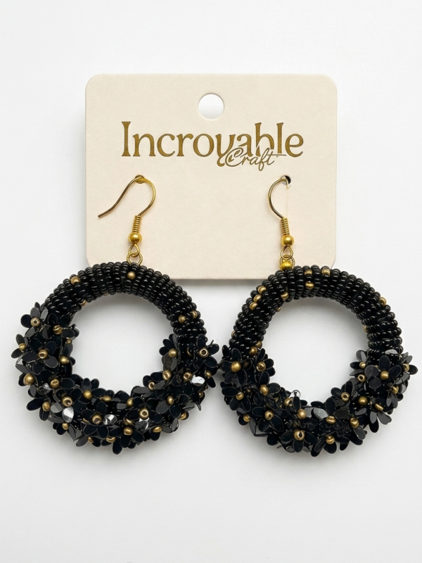 pomelli_photoshoot_image_9_16_0703 (24) Midnight Bloom Hoop Earrings