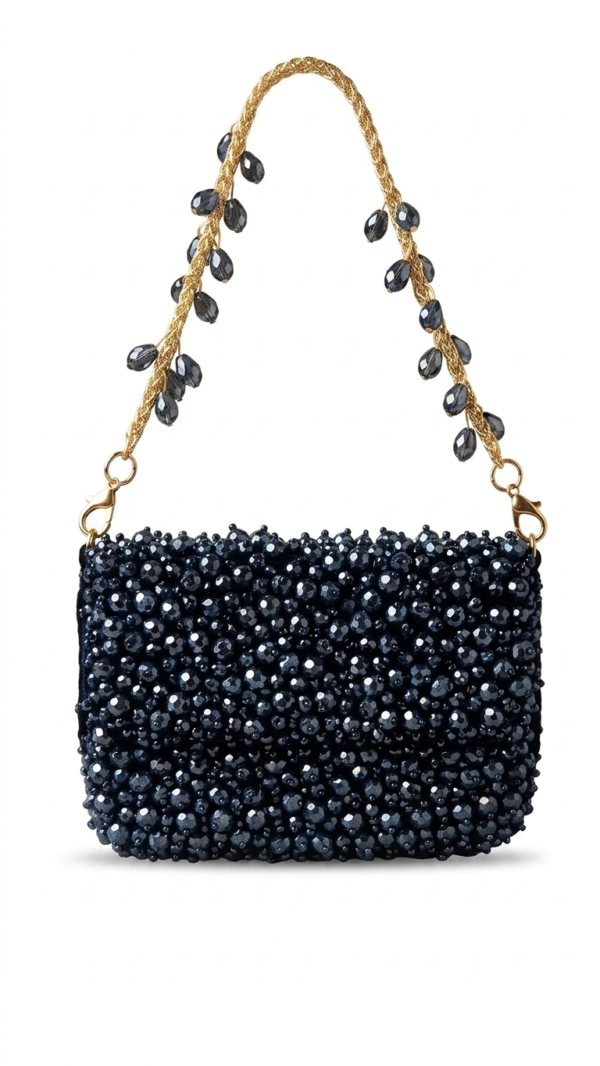 pomelli_photoshoot_image_9_16_0704 (14) Midnight Sparkle Beaded Handbag