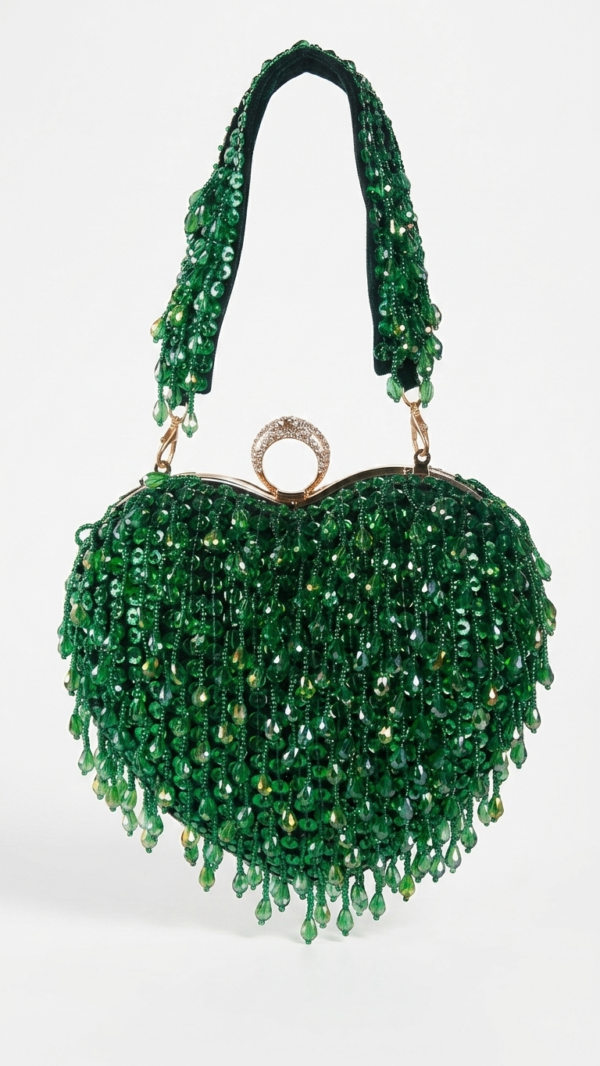 pomelli_photoshoot_image_9_16_0704 (22) Emerald Cascade Fringe Handbag