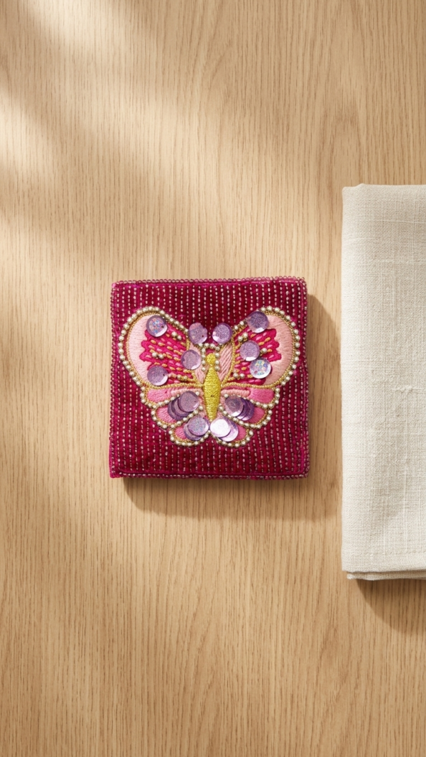 pomelli_photoshoot_image_9_16_0706 (3) Blush Butterfly Embellished Mini Diary