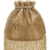 Golden Luxe Double-Sided Beaded Potli
