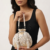 Ivory Pearl Blossom Embellished Potli