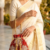 Crimson Blossom Beaded Potli