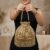 Golden Luxe Double-Sided Beaded Potli